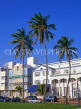 USA, Florida, MIAMI, South Beach, Art Deco buildings (Betsy Rose Hotel) and coconut trees, MIA649JPL
