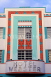 USA, Florida, MIAMI, South Beach, Art Deco style Webster Hotel facade, MIA712JPL