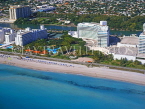 USA, Florida, MIAMI, aerial view of Miami Beach, by Fontainbleau Hilton Hotel, MIA576JPL