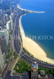 USA, Illinois, CHICAGO, Chicago beach, view from John Hancock Tower, US2673JPL