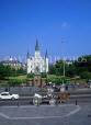 USA, Louisiana, NEW ORLEANS, French Quarter, Jackson Square and St Louis Cathedral, LOU108JPL
