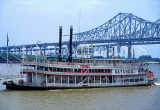 USA, Louisiana, NEW ORLEANS, French Quarter, Natches steamboat, cruising on Mississippi River, LOU264JPL