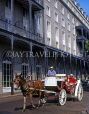 USA, Louisiana, NEW ORLEANS, French Quarter, horse drawn carriage, LOU148JPL
