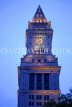 USA, Massachusetts, BOSTON, Custom House Tower, illuminated, BOS96JPL
