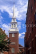 USA, Massachusetts, BOSTON, Old North Church, BOS132JPL
