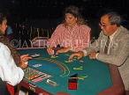 USA, Nevada, LAS VEGAS, Black Jack players at casino, LV171JPL