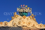 USA, Nevada, LAS VEGAS, Harrahs Hotel & Casino, entrance, sign, US4894JPL