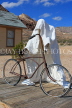 USA, Nevada, Rhyolite Ghost Town, Ghost Rider sculpture, US4765JPL