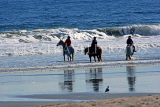 USA, New England, NEW HAMPSHIRE, Hampton Beach, horse riding, US4355JPL