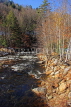 USA, New England, NEW HAMPSHIRE, mountain scenery and stream, US4371JPL