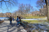 USA, New York, MANHATTAN, Central Park, Winter scene, US4486JPL