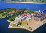 USA, New York, MANHATTAN, Ellis Island (aerial view), US3448JPL