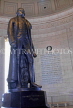 USA, WASHINGTON DC, George Washington Memorial statue, WAS414JPL