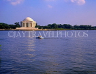 USA, WASHINGTON DC, Jefferson Memorial and Tidal Basin, US3990JPL