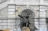 USA, WASHINGTON DC, Library of Congress, fountain sculptures, US4710JPL