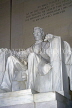 USA, WASHINGTON DC, Lincoln Memorial, Abraham Lincon statue, US4051JPL