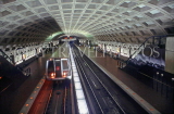 USA, WASHINGTON DC, Metro station, interior, WAS460JPL