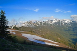 USA, Washington, Olympic National Park, scenery and snowcapped peaks, US42585JPL