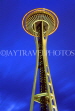 USA, Washington, SEATTLE, Space Needle Tower, night view, SEA103JPL