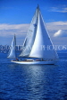 USA, Washington, SEATTLE, sail boat in Elliot Bay, SEA113JPL