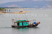 VIETNAM, Halong Bay, traditional fishing boat, VT1805JPL