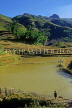 VIETNAM, Lao Cai province, Sapa, terraced cultivated land and hills, VT410JPL