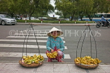 VIETNAM, Saigon (Ho Chi Minh City), street scene, banana seller, VT716JPL