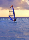 VIRGIN ISLANDS (British), Tortola, Apple Bay, windsurfer, BVI1232JPL