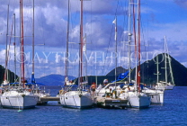VIRGIN ISLANDS (British), Tortola, Sopers Hole marina, BVI1164JPL