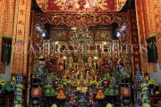 Vietnam, HANOI, Dien Huu Temple site (by One Pillar Pagoda), shrine room, VT1688JPL
