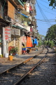 Vietnam, HANOI, Old Quarter, Train Street, VT1123JPL