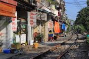 Vietnam, HANOI, Old Quarter, Train Street, VT1124JPL