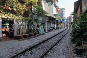 Vietnam, HANOI, Old Quarter, Train Street, VT1126JPL