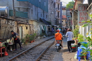 Vietnam, HANOI, Old Quarter, Train Street, VT1128JPL