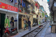 Vietnam, HANOI, Old Quarter, Train Street, VT1134JPL
