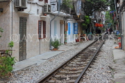 Vietnam, HANOI, Old Quarter, Train Street, VT982JPL