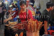 Vietnam, HANOI, Old Quarter, Weekend Night Market, food stalls, VT1448JPL