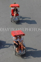 Vietnam, HANOI, Old Quarter, tourists on cyclo tour, VT1174JPL