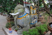 Vietnam, HANOI, Quan Thanh Temple (Tran Vu), courtyard, elephant sculpture, VT1653JPL