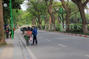 Vietnam, HANOI, Street Vendor, flower seller, VT932JPL