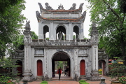 Vietnam, HANOI, Temple of Literature, Main Gateway, VT822JPL