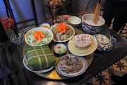 Vietnam, HANOI, Tet (New Year) traditional feast on meal tray, VT865JPL