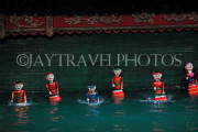 Vietnam, HANOI, Thang Long Water Puppet Theatre, Water Puppet Show, VT739JPL