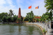 Vietnam, HANOI, Tran Quoc Pagoda, oldest Buddhist temple, in Hanoi, VT990JPL