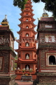 Vietnam, HANOI, Tran Quoc Pagoda, oldest Buddhist temple, in Hanoi, VT996JPL