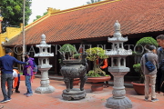 Vietnam, HANOI, Tran Quoc Pagoda, oldest Buddhist temple, incense burner censers, VT1019JPL