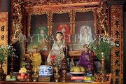 Vietnam, HANOI, Tran Quoc Pagoda, oldest Buddhist temple, shrine rooms, VT1010JPL