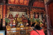 Vietnam, HANOI, Tran Quoc Pagoda, oldest Buddhist temple, shrine rooms, VT1017JPL
