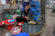 Vietnam, HANOI, outdoor and covered market, food stall, VT1092JPL