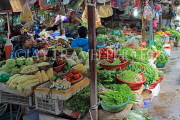 Vietnam, HANOI, outdoor market, fruit and vegetable stall, VT1066JPL